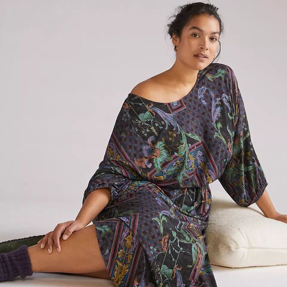 Daily Practice by Anthropologie Dolman-Sleeved Maxi Dress Size 3X - Picture 1 of 7